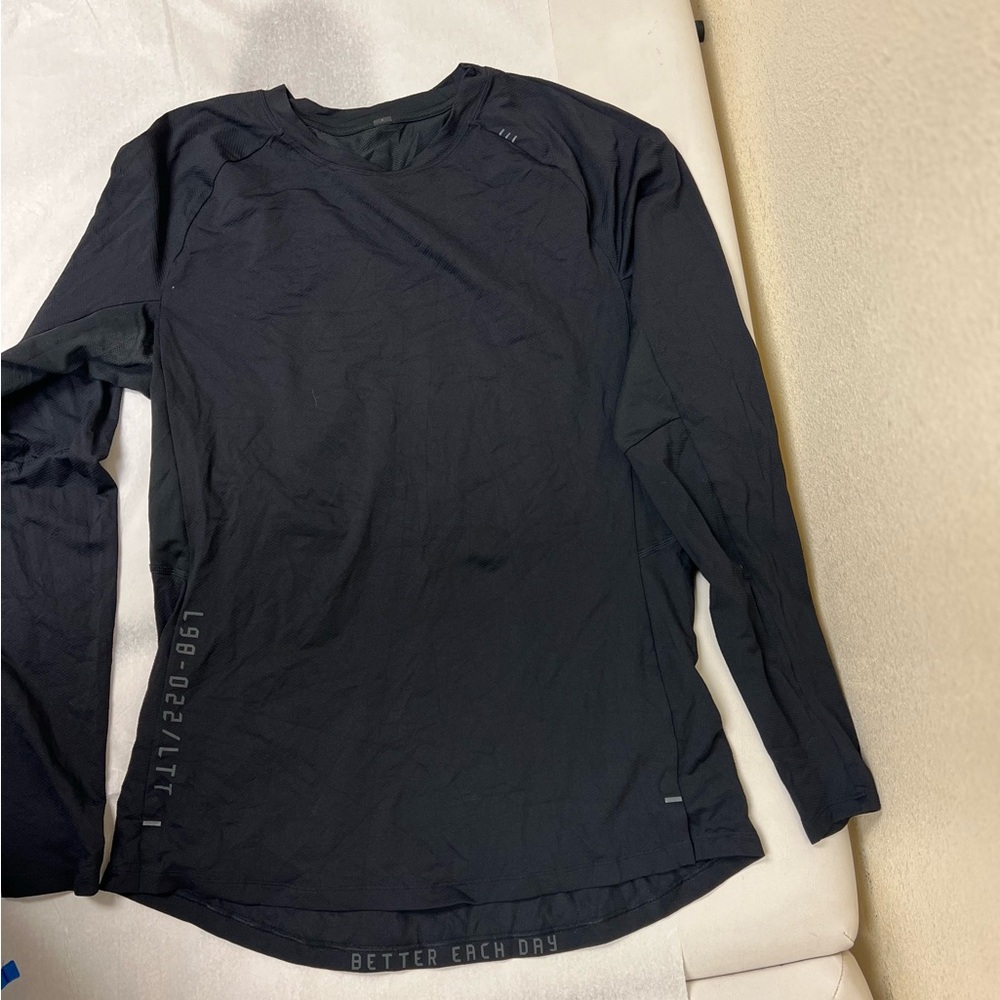 Lululemon Black Long Sleeve Men's Shirt